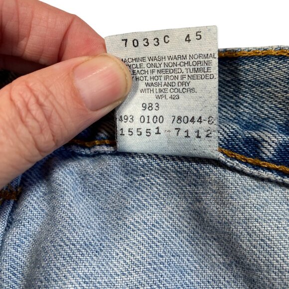 Levis 550 relaxed fit jeans 2000s vintage - Picture 7 of 7
